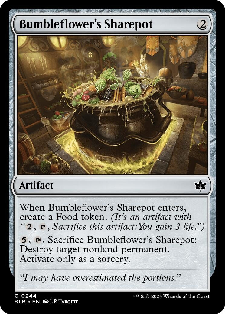 Image for Bumbleflower's Sharepot (Bloomburrow) (244) - Magic: The Gathering