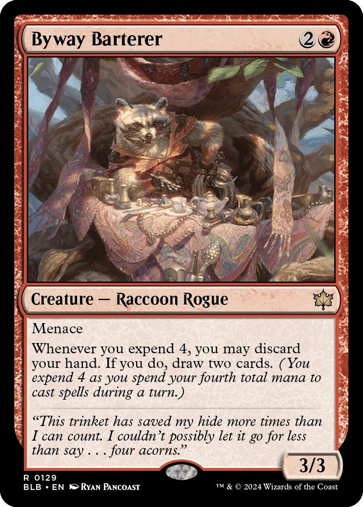 Image for Byway Barterer (Bloomburrow) (129) - Magic: The Gathering