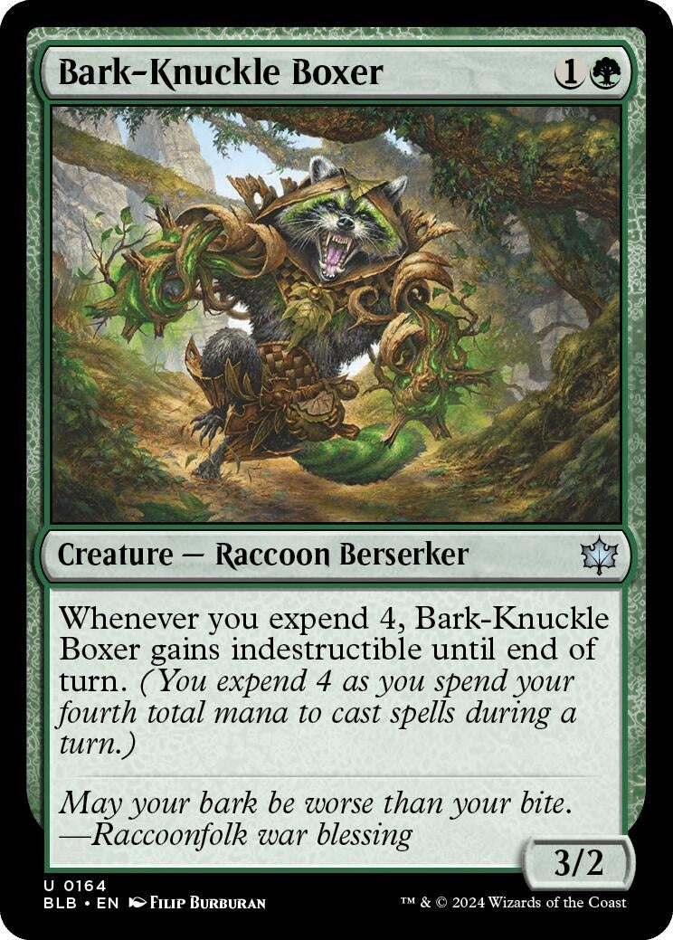 Image for Bark-Knuckle Boxer (Bloomburrow) (164) - Magic: The Gathering