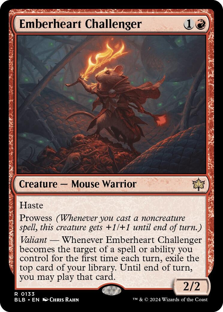 Image for Emberheart Challenger (Bloomburrow) (133) - Magic: The Gathering