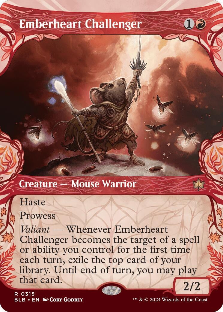Image for Emberheart Challenger (Showcase) (Bloomburrow) (315) - Magic: The Gathering