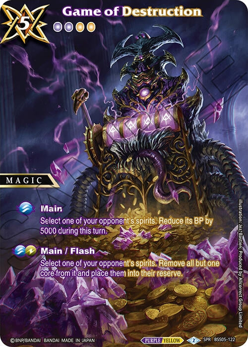 Image for Game of Destruction (SPR) (Strangers in the Sky) (BSS05-122) - Battle Spirits Saga