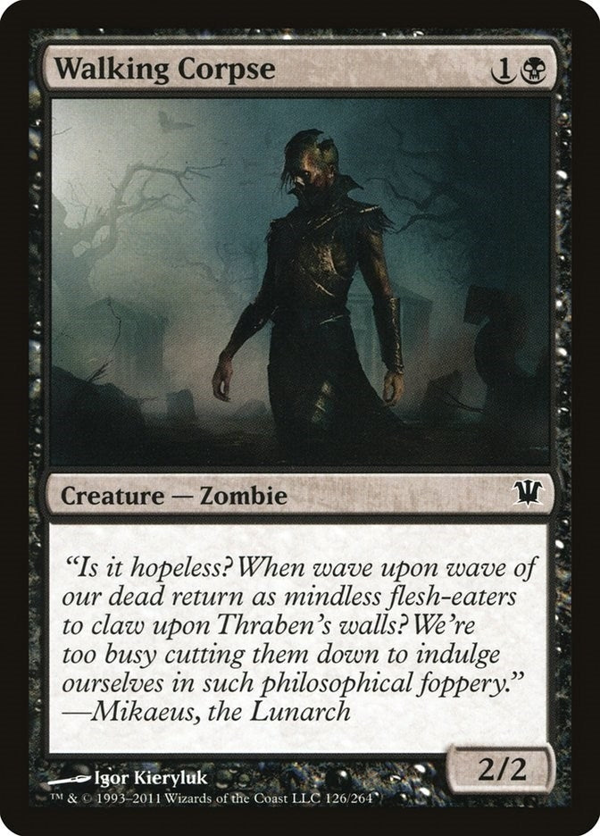 Image for Walking Corpse (Innistrad) (126) - Magic: The Gathering