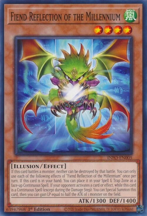 Image for Fiend Reflection of the Millennium (The Infinite Forbidden) (INFO-EN005) - YuGiOh