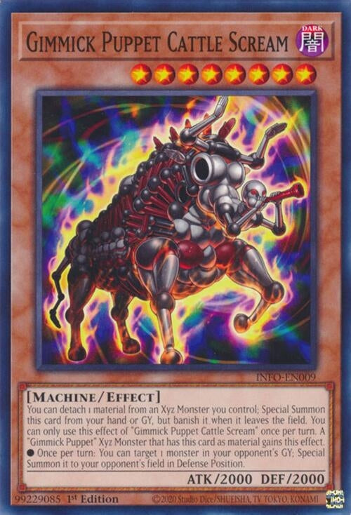 Image for Gimmick Puppet Cattle Scream (The Infinite Forbidden) (INFO-EN009) - YuGiOh