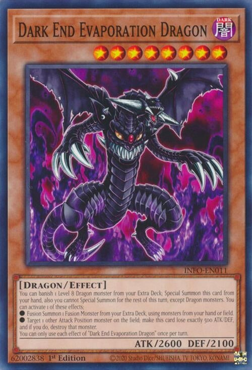 Image for Dark End Evaporation Dragon (The Infinite Forbidden) (INFO-EN011) - YuGiOh