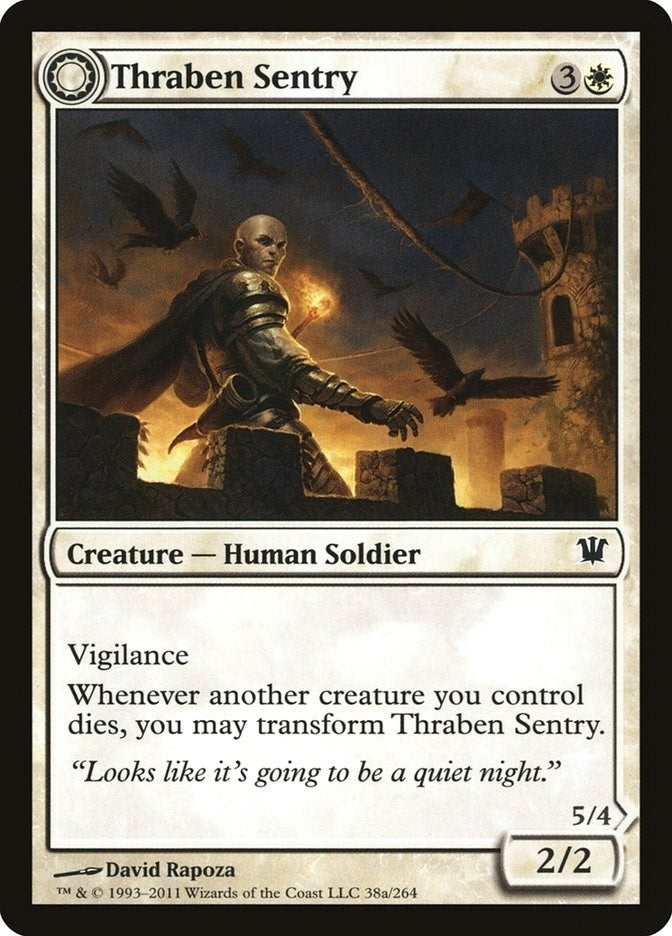 Image for Thraben Sentry (Innistrad) (38) - Magic: The Gathering