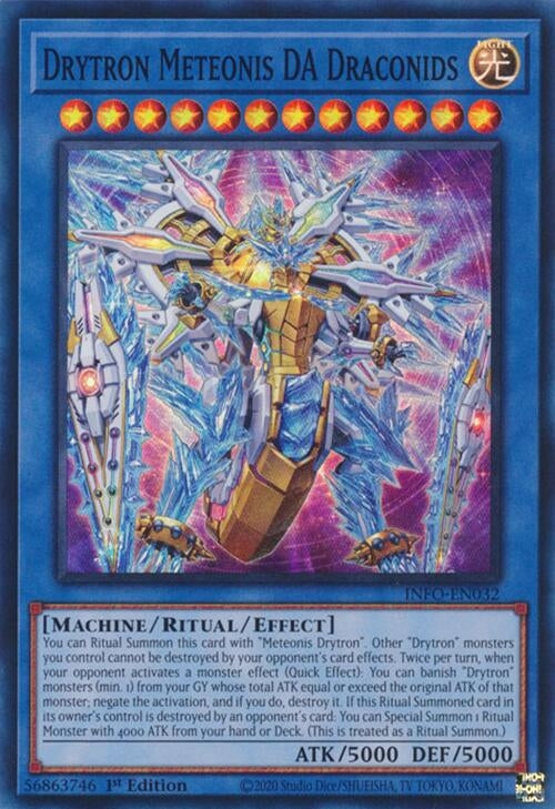 Image for Drytron Meteonis DA Draconids (The Infinite Forbidden) (INFO-EN032) - YuGiOh