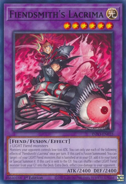 Image for Fiendsmith's Lacrima (The Infinite Forbidden) (INFO-EN035) - YuGiOh