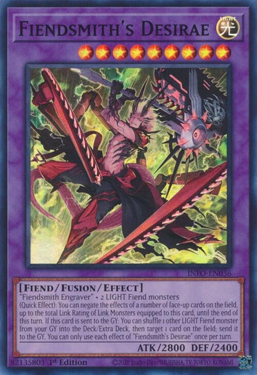 Image for Fiendsmith's Desirae (The Infinite Forbidden) (INFO-EN036) - YuGiOh