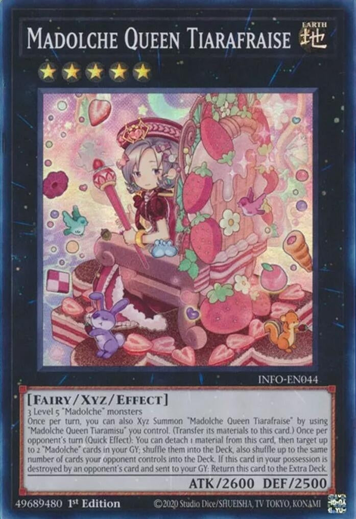 Image for Madolche Queen Tiarafraise (The Infinite Forbidden) (INFO-EN044) - YuGiOh