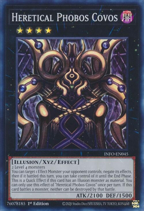Image for Heretical Phobos Covos (The Infinite Forbidden) (INFO-EN045) - YuGiOh