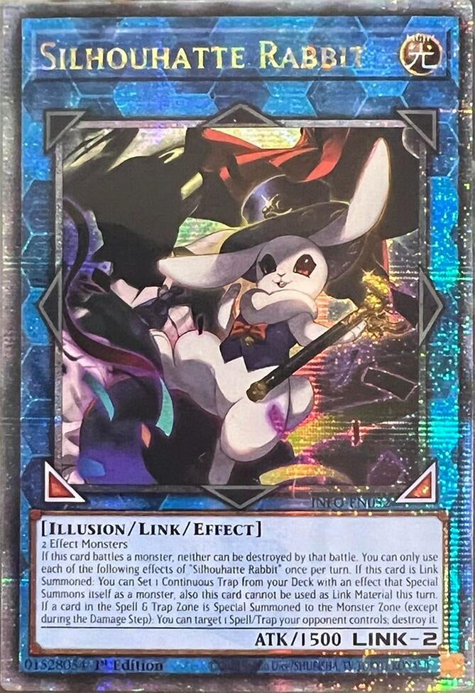 Image for Silhouhatte Rabbit (Quarter Century Secret Rare) (The Infinite Forbidden) (INFO-EN052) - YuGiOh