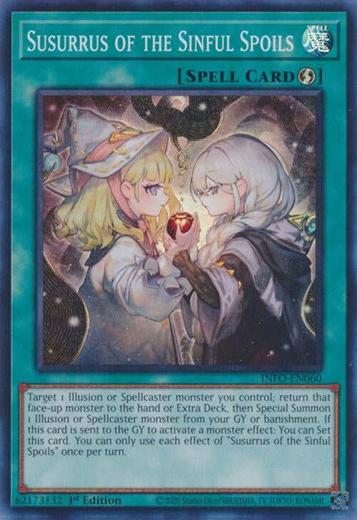 Image for Susurrus of the Sinful Spoils (The Infinite Forbidden) (INFO-EN060) - YuGiOh