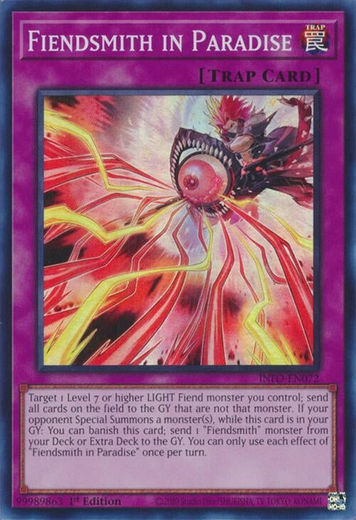 Image for Fiendsmith in Paradise (The Infinite Forbidden) (INFO-EN072) - YuGiOh