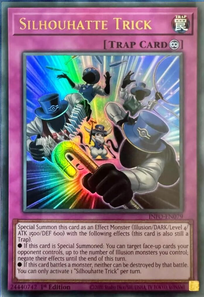 Image for Silhouhatte Trick (The Infinite Forbidden) (INFO-EN079) - YuGiOh