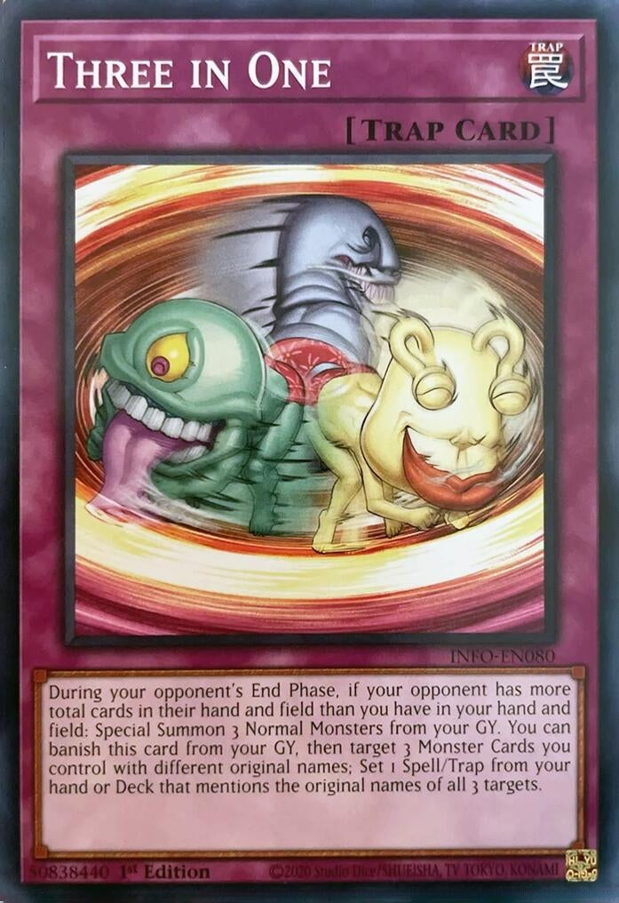 Image for Three in One (The Infinite Forbidden) (INFO-EN080) - YuGiOh