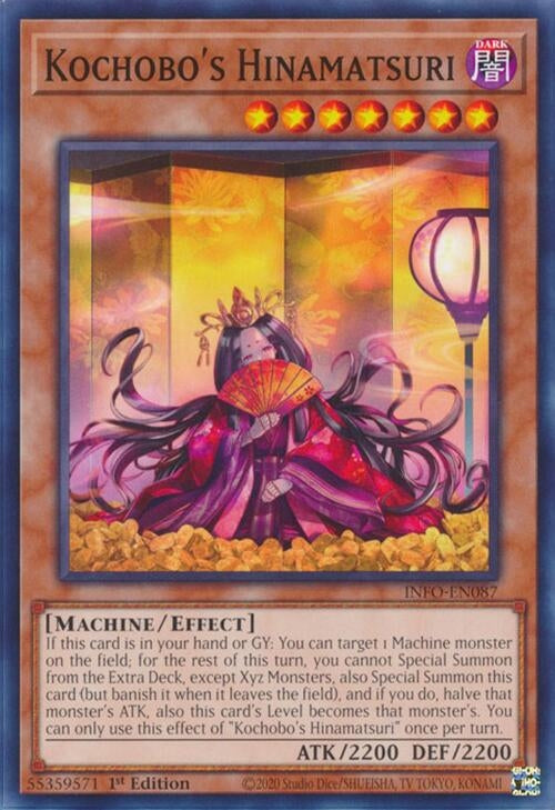 Image for Kochobo's Hinamatsuri (The Infinite Forbidden) (INFO-EN087) - YuGiOh