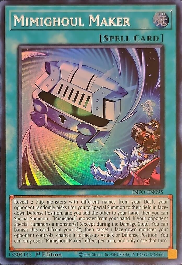 Image for Mimighoul Maker (The Infinite Forbidden) (INFO-EN095) - YuGiOh