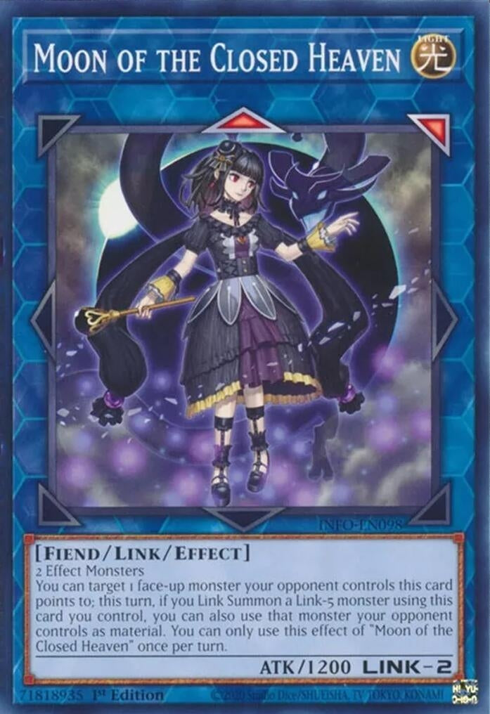 Image for Moon of the Closed Heaven (The Infinite Forbidden) (INFO-EN098) - YuGiOh