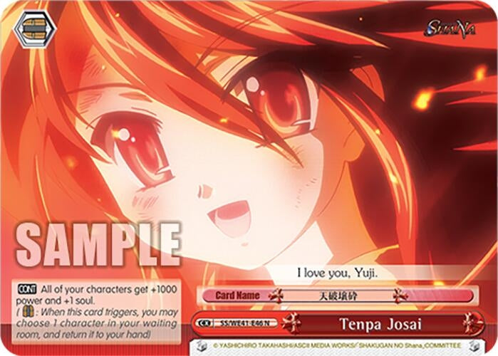 Image for Tenpa Josai (Shakugan no Shana Premium Booster) (SS/WE41-E46 N) - Weiss Schwarz