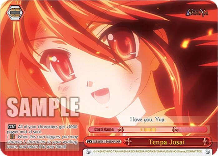 Image for Tenpa Josai (SHP) (Shakugan no Shana Premium Booster) (SS/WE41-E46SHP SHP) - Weiss Schwarz