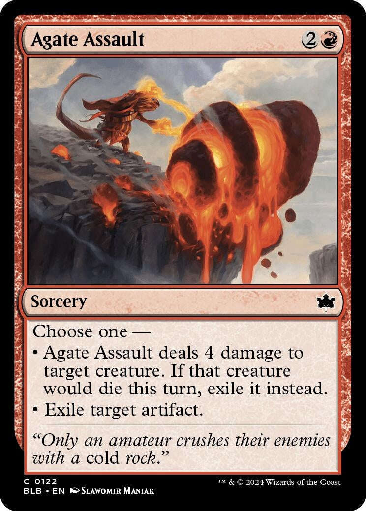 Image for Agate Assault (Bloomburrow) (122) - Magic: The Gathering