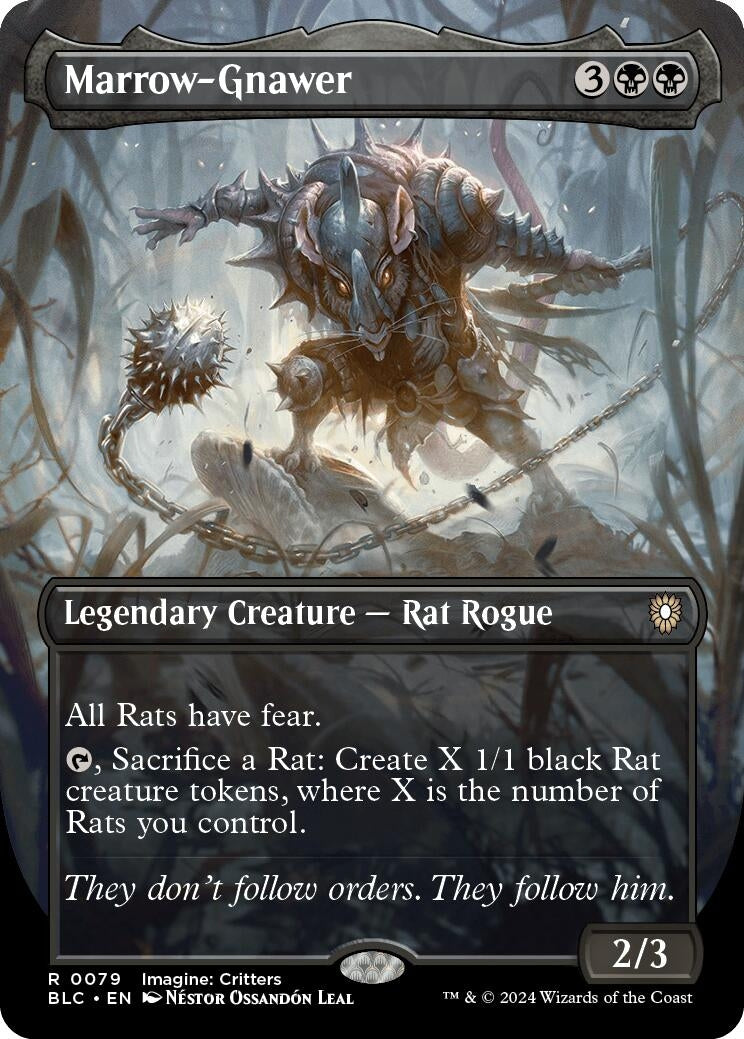 Image for Marrow-Gnawer (Borderless) (Commander: Bloomburrow) (79) - Magic: The Gathering