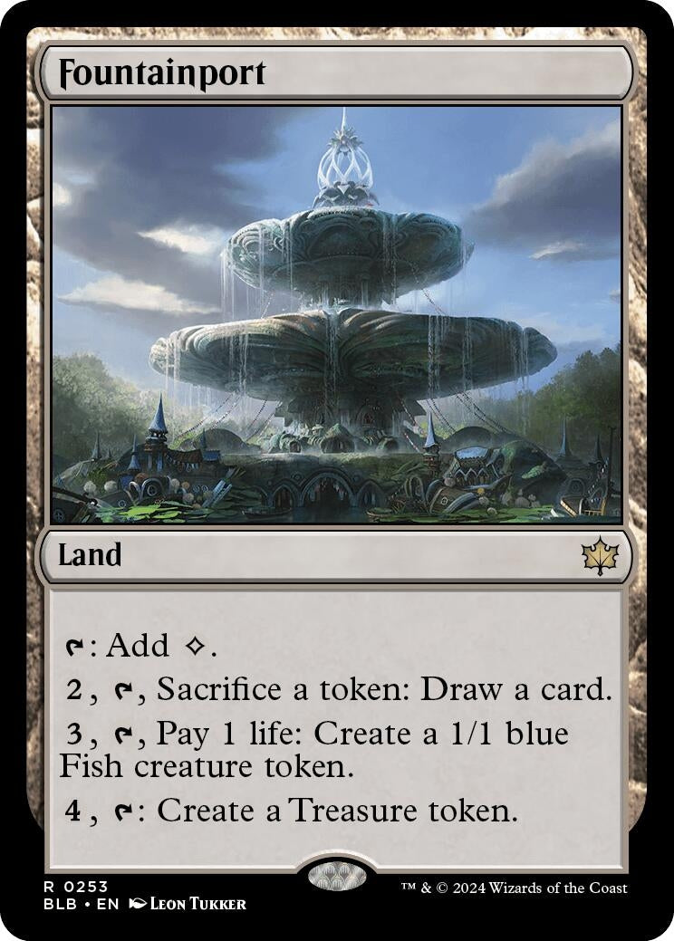 Image for Fountainport (Bloomburrow) (253) - Magic: The Gathering