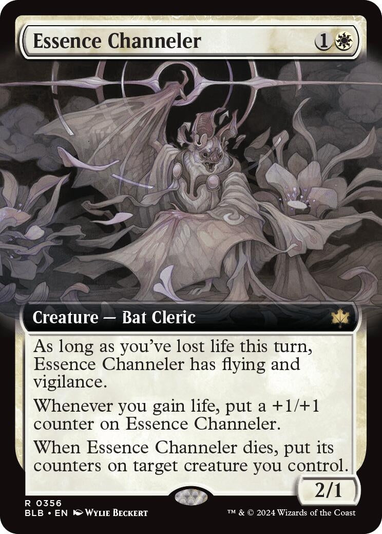 Image for Essence Channeler (Extended Art) (Bloomburrow) (356) - Magic: The Gathering