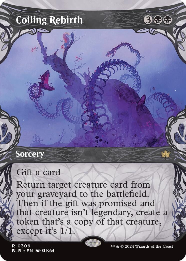 Image for Coiling Rebirth (Showcase) (Bloomburrow) (309) - Magic: The Gathering