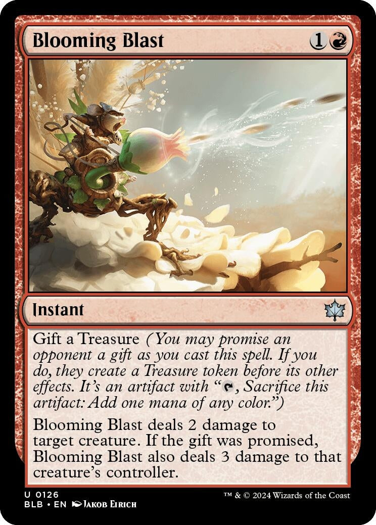 Image for Blooming Blast (Bloomburrow) (126) - Magic: The Gathering