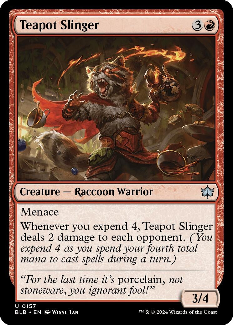 Image for Teapot Slinger (Bloomburrow) (157) - Magic: The Gathering