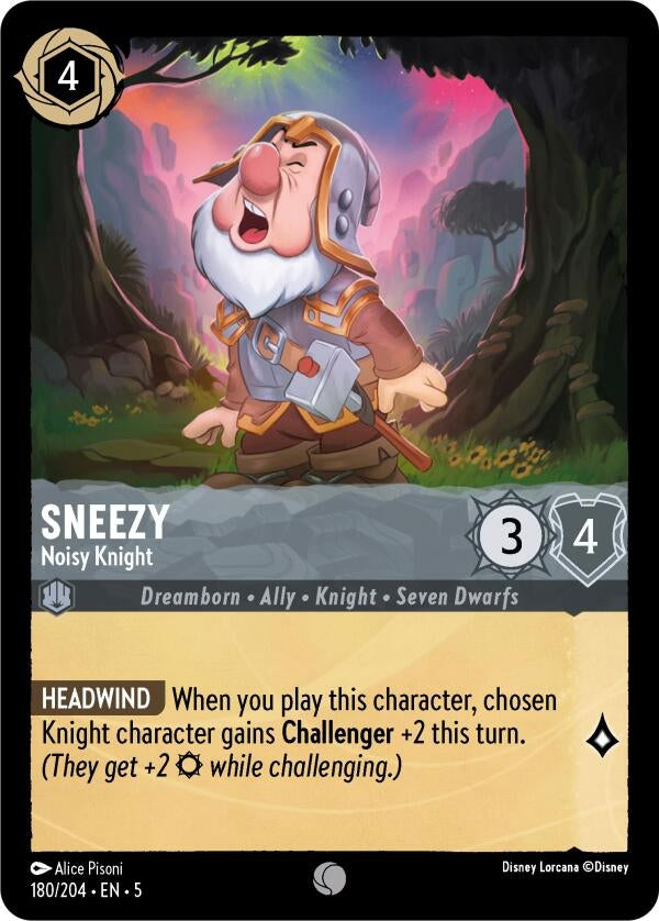 Image for Sneezy - Noisy Knight (5) (180)