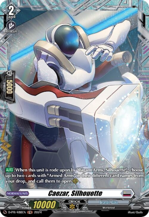 Image for Caezar, Silhouette (D Promo Cards) (D-PR/488EN) - Cardfight Vanguard