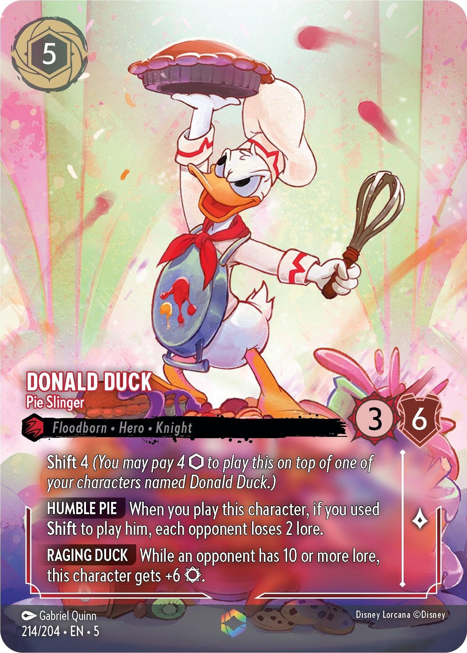 Image for Donald Duck - Pie Slinger (Enchanted) (5) (214)