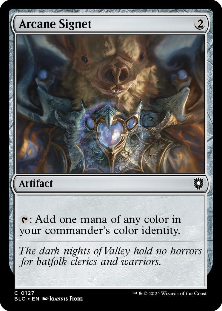 Image for Arcane Signet (Commander: Bloomburrow) (127) - Magic: The Gathering