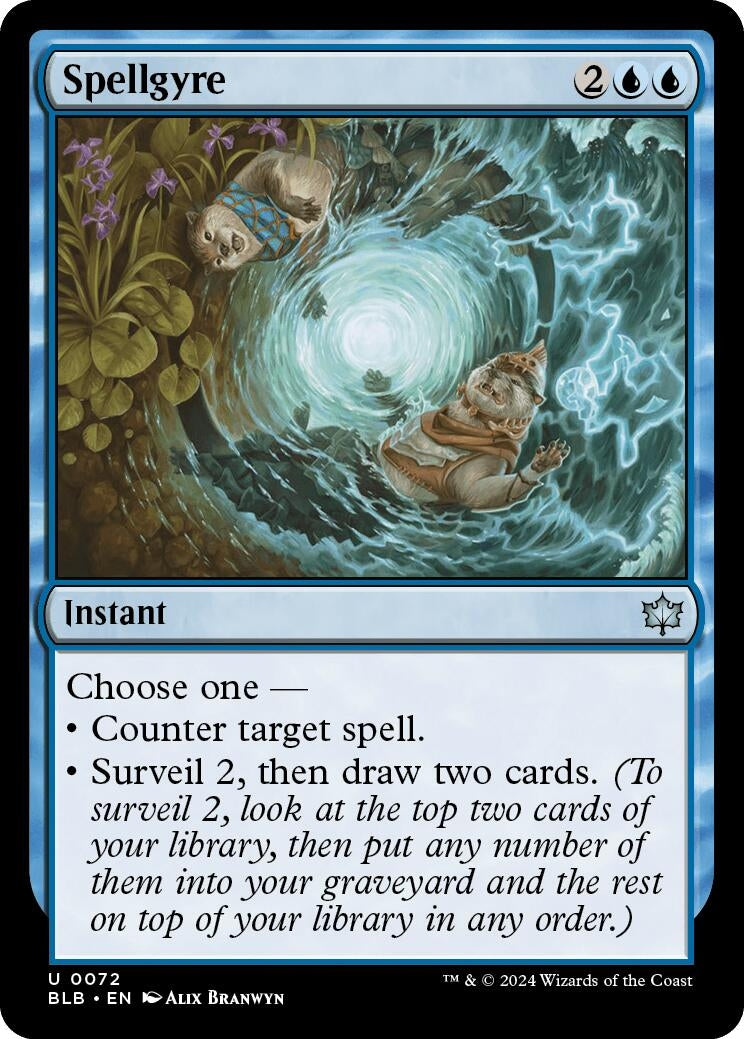 Image for Spellgyre (Bloomburrow) (72) - Magic: The Gathering