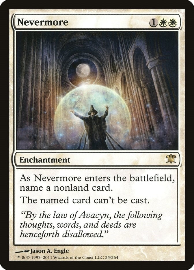 Image for Nevermore (Innistrad) (25) - Magic: The Gathering