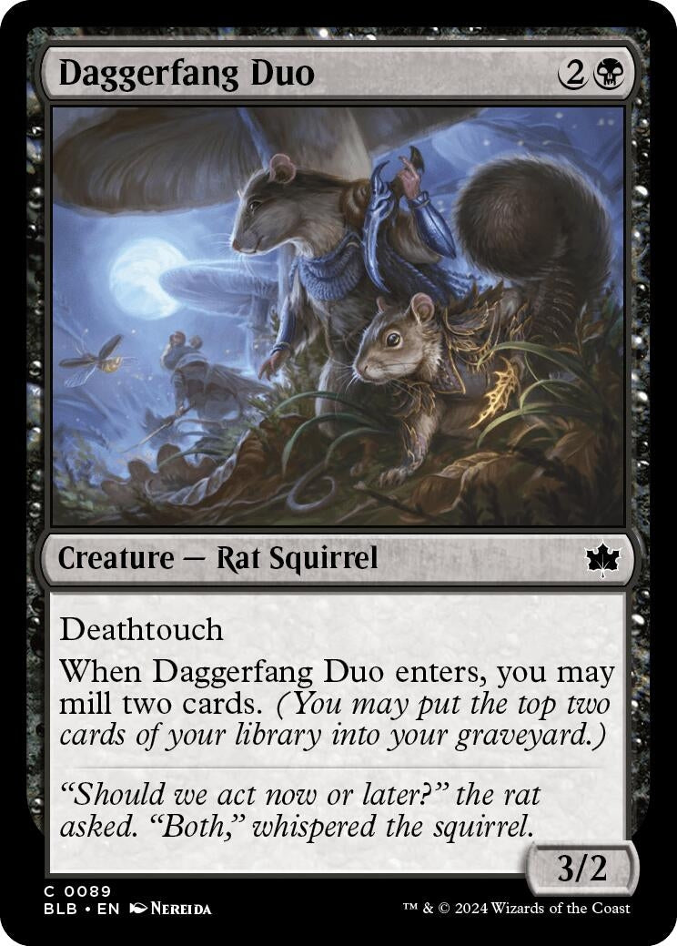 Image for Daggerfang Duo (Bloomburrow) (89) - Magic: The Gathering