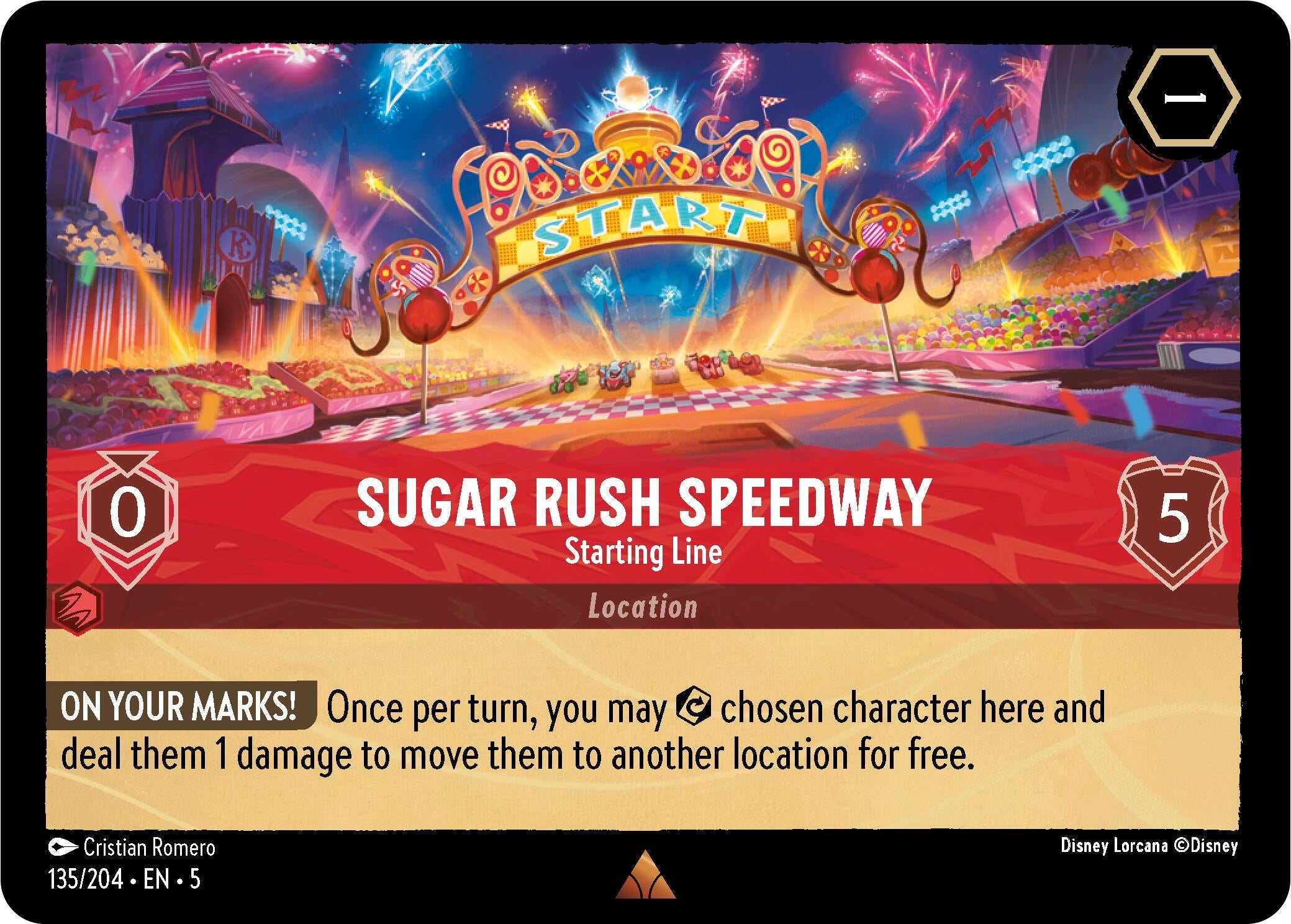 Image for Sugar Rush Speedway - Starting Line (5) (135)