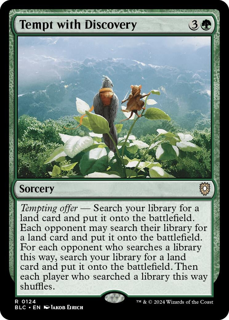 Image for Tempt with Discovery (Commander: Bloomburrow) (124) - Magic: The Gathering