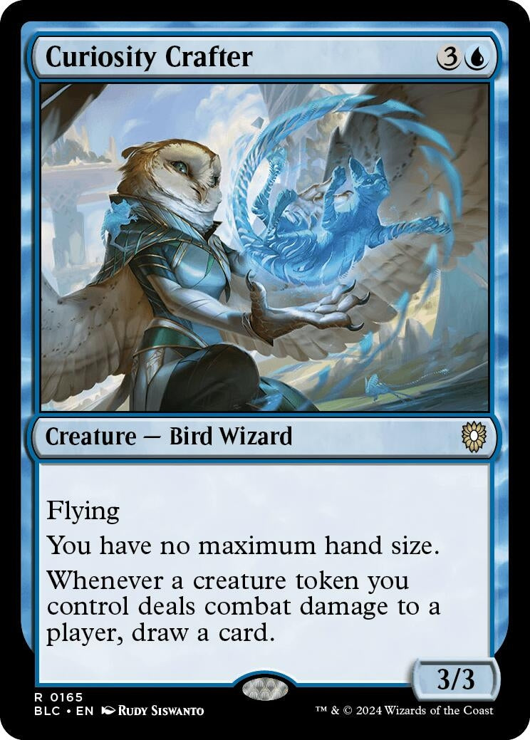 Image for Curiosity Crafter (Commander: Bloomburrow) (165) - Magic: The Gathering