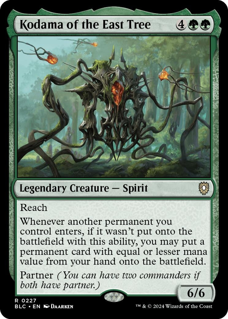 Image for Kodama of the East Tree (Commander: Bloomburrow) (227) - Magic: The Gathering