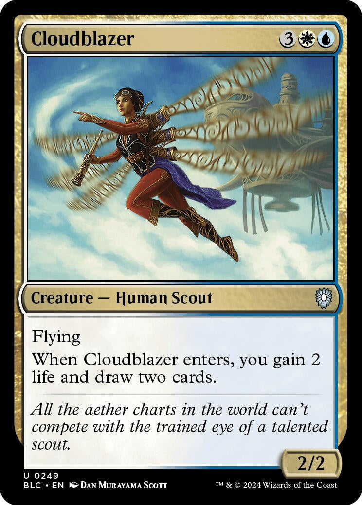 Image for Cloudblazer (Commander: Bloomburrow) (249) - Magic: The Gathering