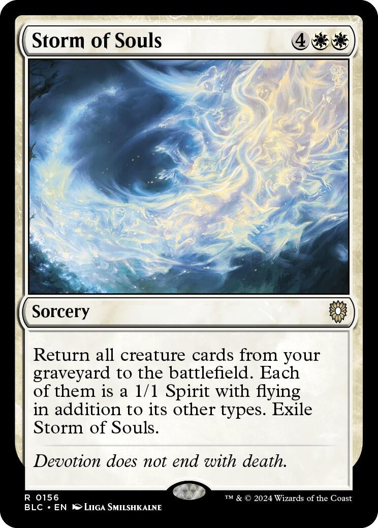 Image for Storm of Souls (Commander: Bloomburrow) (156) - Magic: The Gathering