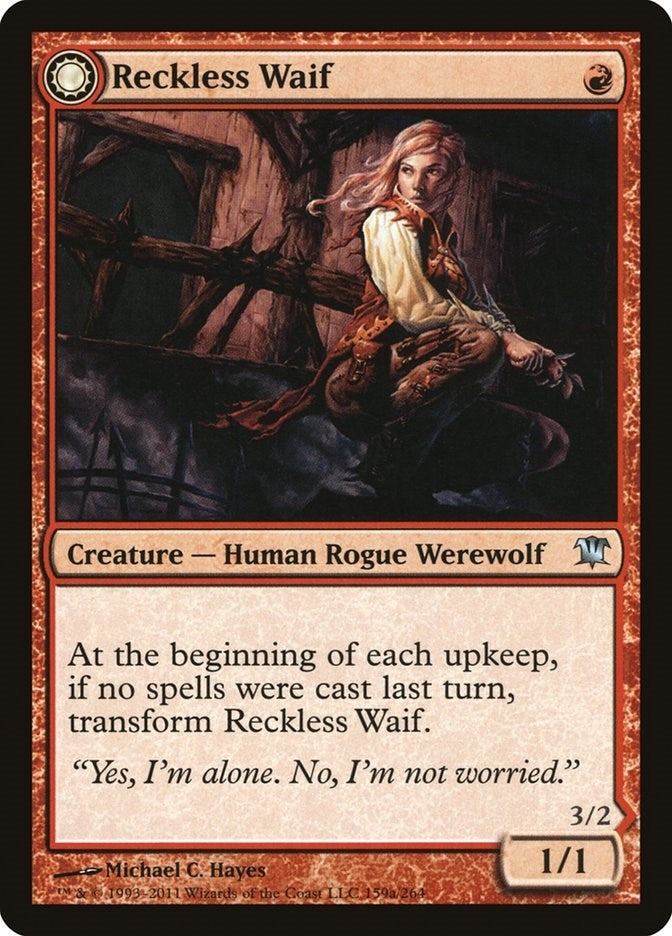 Image for Reckless Waif (Innistrad) (159) - Magic: The Gathering