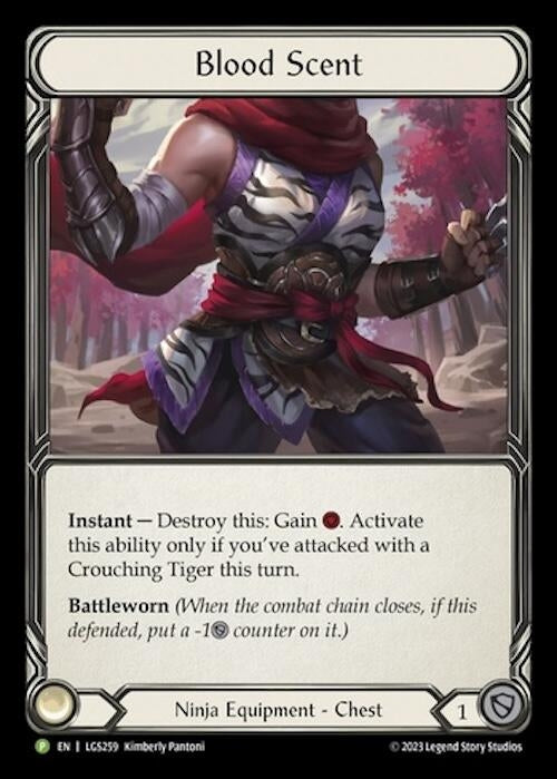 Image for Blood Scent - LGS259 (Flesh and Blood: Promo Cards) (LGS259) - Flesh and Blood TCG