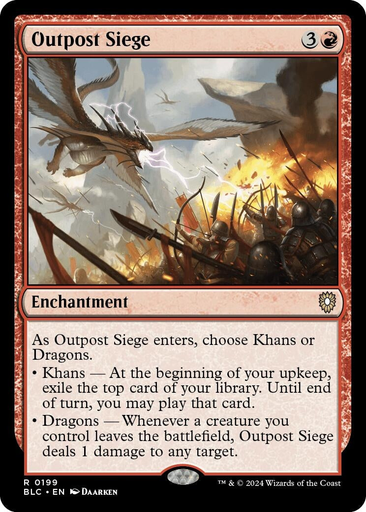 Image for Outpost Siege (Commander: Bloomburrow) (199) - Magic: The Gathering