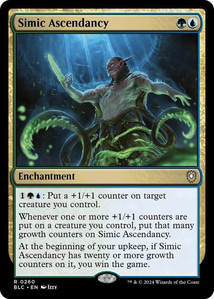Image for Simic Ascendancy (Commander: Bloomburrow) (260) - Magic: The Gathering